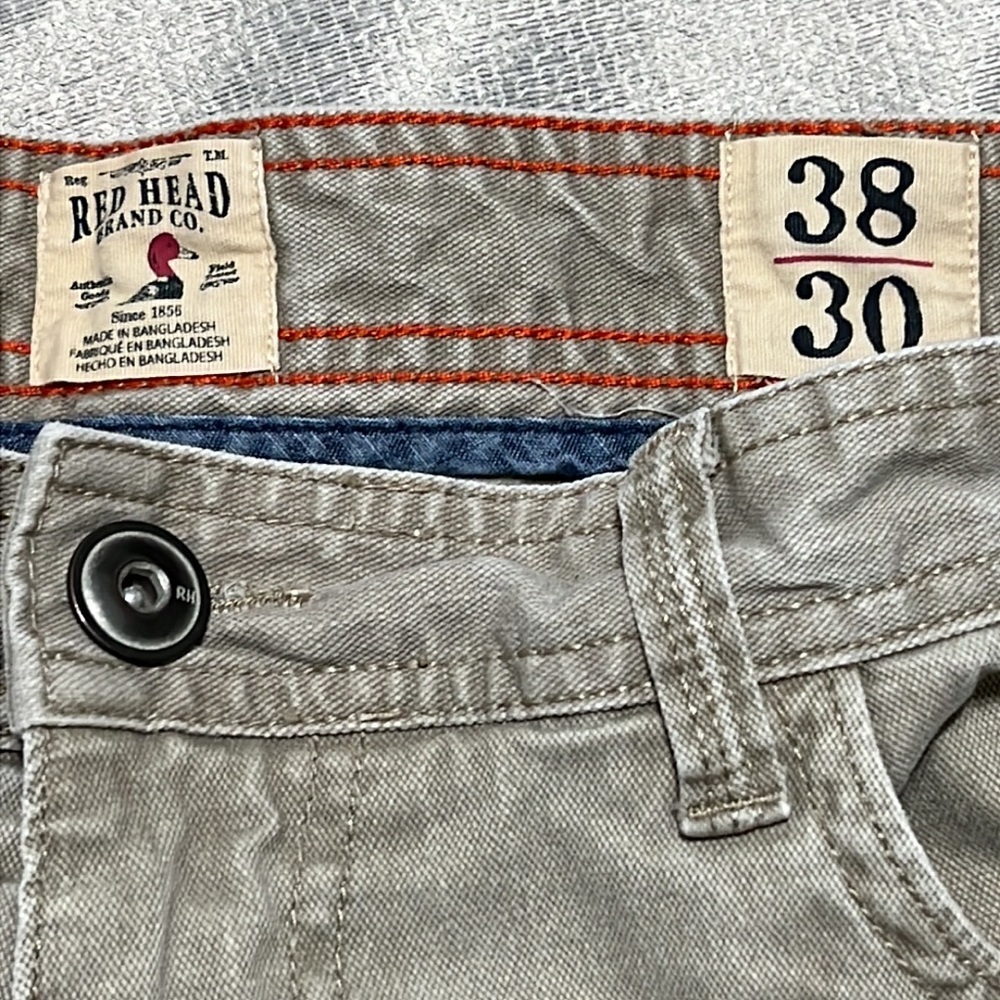 Men’s RedHead Khaki Jeans 38x30 - Picture 9 of 10